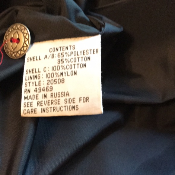 Mulberry Street mens size M red coat - Picture 5 of 5